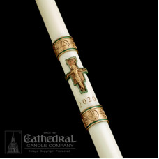 Paschal, Easter Candle, Cross of St. Francis, Size 8SP